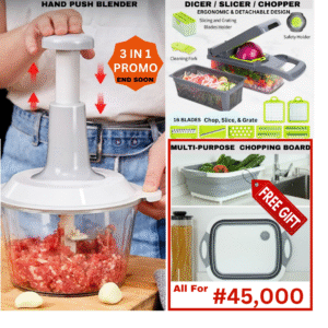 Manual Blender 3in1 promo