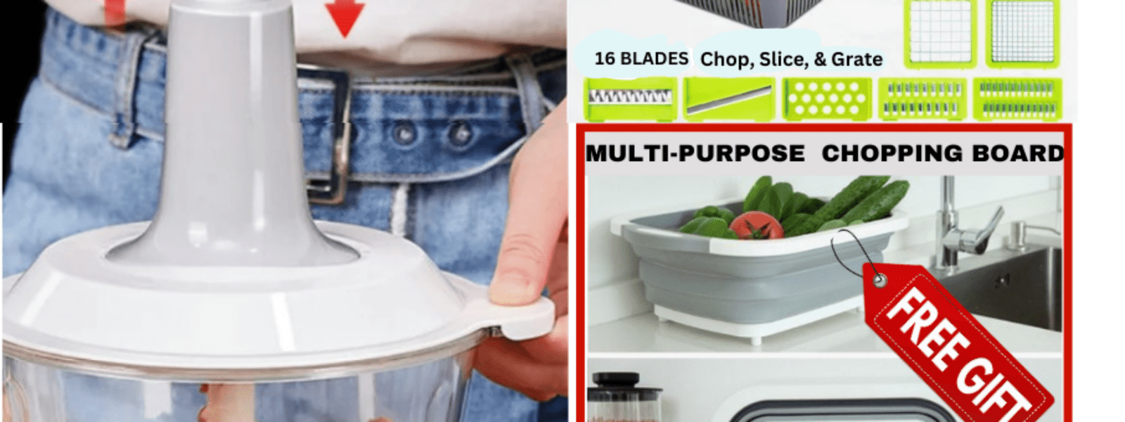 Manual Blender 3in1 promo